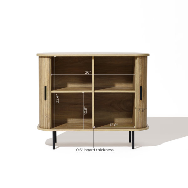 Hokku Designs Aria 2 - Door Accent Cabinet 